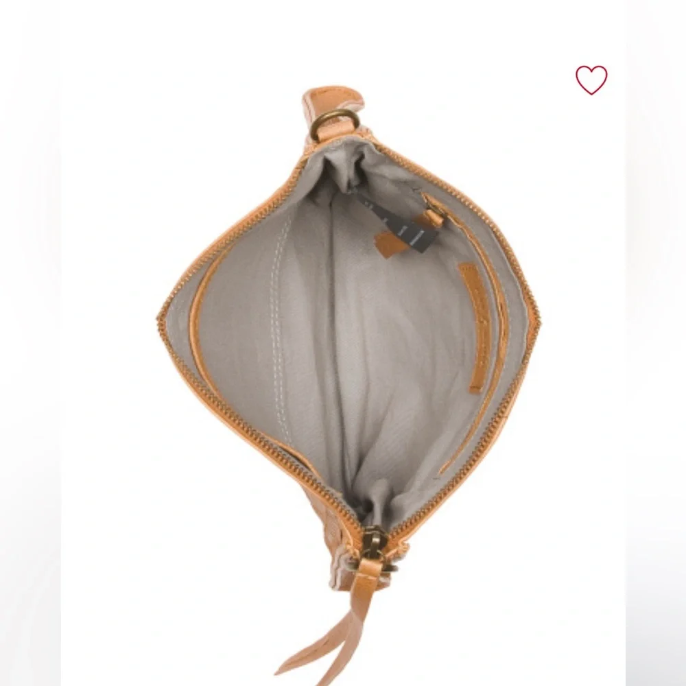 🆕 DAY & MOOD LEATHER DAYPENNY CROSSBODY-X in Desert Sand - Picture 7 of 8